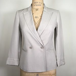 Theory Double Breasted Blazer